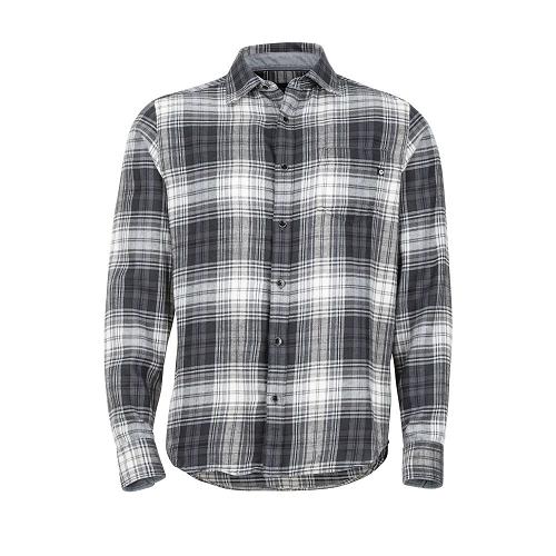 Marmot Fairfax Clothes - Mens Shirts Grey White CA7241583 Canada